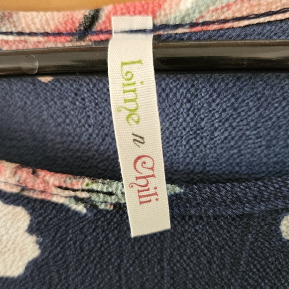 Lime n Chili Women's Floral Top - Picture 3 of 5